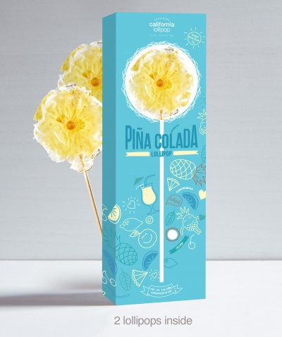 Pina Colada Lollipop Box